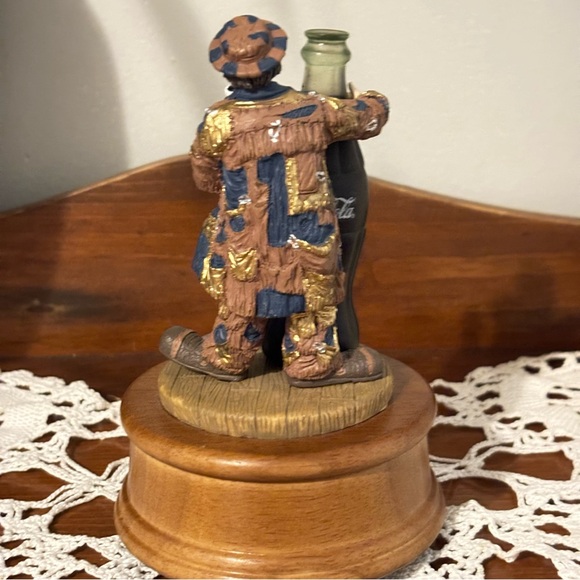 Coca-Cola Limited Musical Edition Figurine Hemmett Kelly 1995 Signed Numbered - Picture 5 of 10